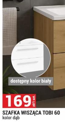SZAFKA WISZĄCA TOBI 60 kolor dąb SERIA TOBI promocja w Merkury Market