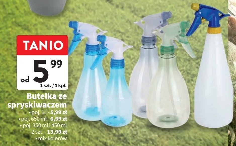 Butelka ze spryskiwaczem 1 l promocja