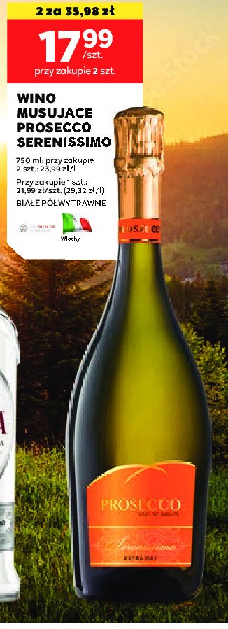 Wino Prosecco serenissimo promocja