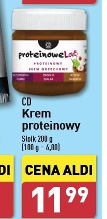 Krem orzechowy proteinowy Cd miody i kremy promocja