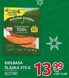 Kiełbasa śląska Dolina Dobra 375 g promocja w Selgros
