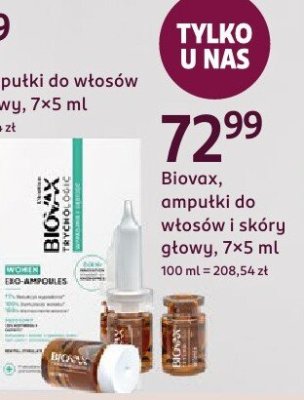 Ampułki do włosów i skóry głowy, 7x5 ml promocja w Rossmann