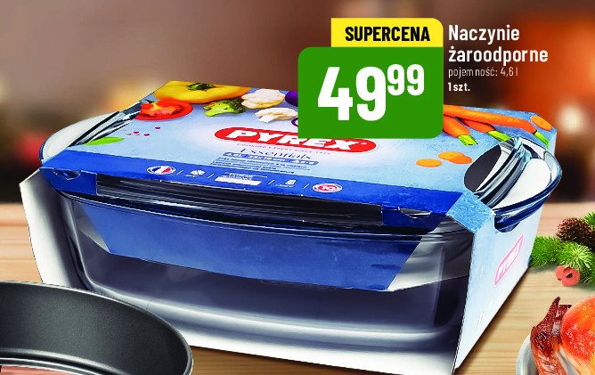 Naczynie żarodporne prostokątne 4.6 l Pyrex promocja w POLOmarket