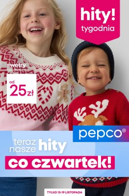 Swetry świateczne promocja w Pepco