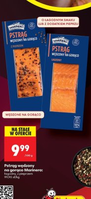 Pstrąg wędzony na gorąco promocja w Biedronka