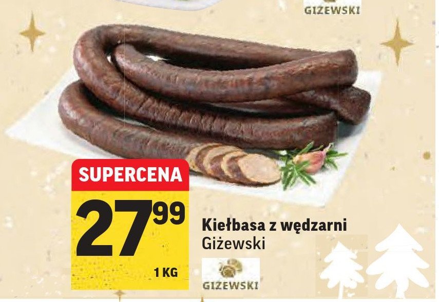 Kie艂basa z w臋dzarni Gi偶ewski promocja