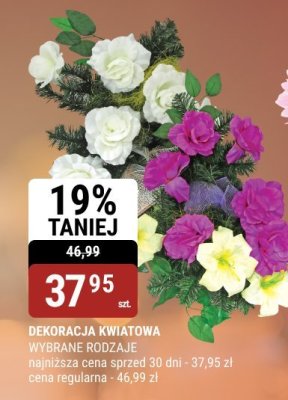 Dekoracja kwiatowa wybrane wzory promocja w bi1