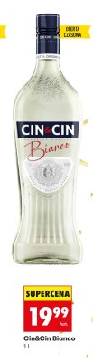 Wódka Cin&Cin Bianco promocja w Biedronka