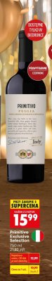 Wino Primitivo Exclusive Selection promocja w Biedronka