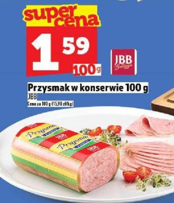 Przysmak w konserwie JBB promocja w TOPAZ