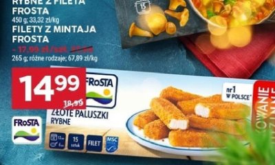 Filety z mintaja Frosta promocja w Stokrotka
