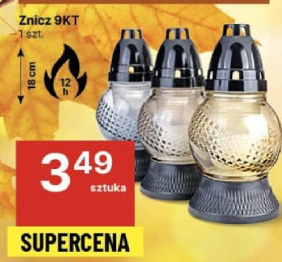 Znicz 9KT promocja w Delikatesy Centrum
