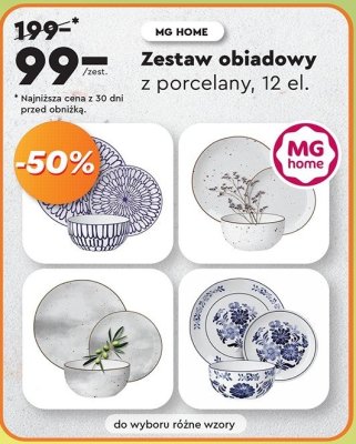 Zestaw porcelany Mg home promocja