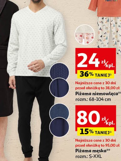 Piżama męska s-xxl promocja