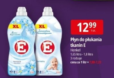 Płyn do płukania tkanin E Henkel promocja w Leclerc