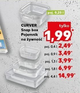 Pojemnik snap box 0.9 l Curver promocja
