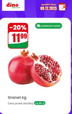 Granat kg promocja w Dino