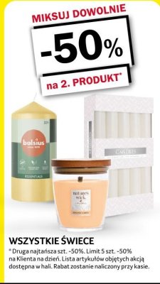 Świece promocja w Selgros