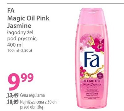 Żel pod prysznic FA Magic Oil Pink Jasmine promocja w Hebe