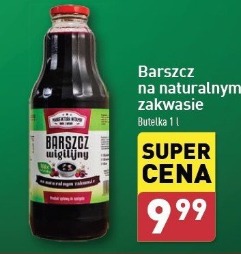 Barszcz wigilijny promocja