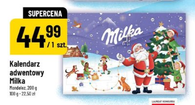 Kalendarz adwentowy Milka Mondelez promocja w POLOmarket