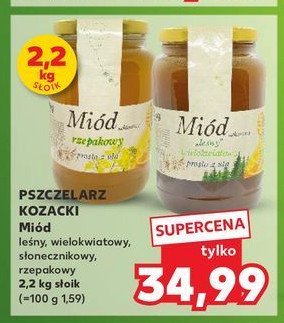 Miód rzepakowy Pszczelarz kozacki promocja