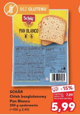 Chleb bezglutenowy Pan Blanco promocja w Kaufland