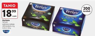 Herbata TETLEY wybrane rodzaje promocja w Intermarche
