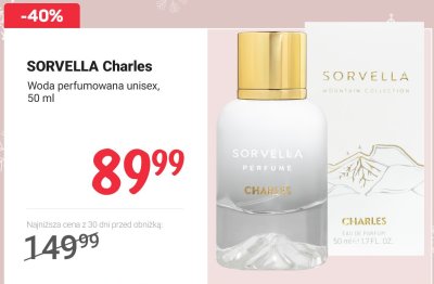 Woda perfumowana unisex Charles  promocja w Rossmann