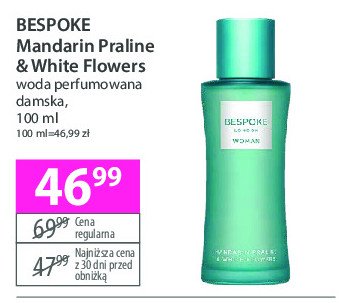 Woda perfumowana mandarin praline & white flowers Bespoke promocja