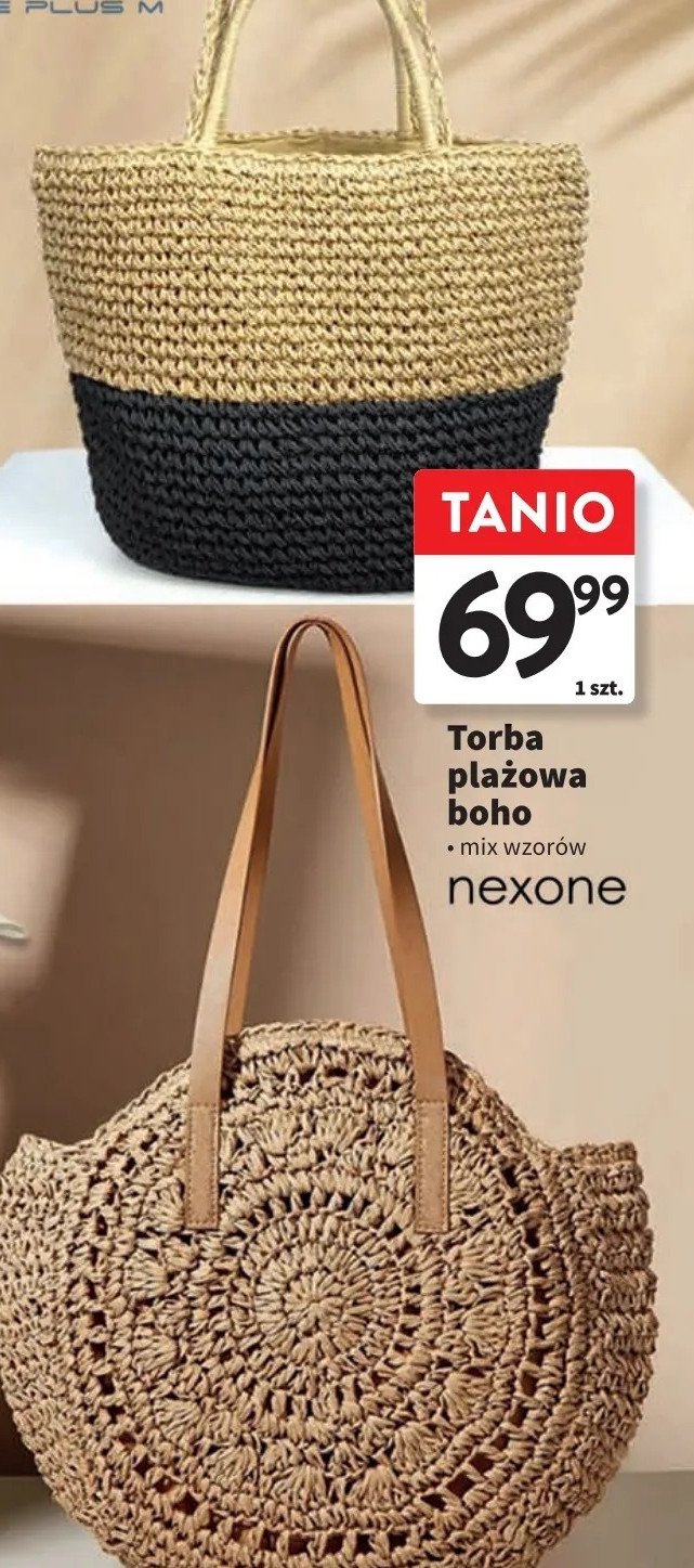 Torba plażowa boho Nexone promocja