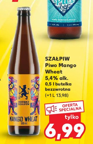 Piwo Szałpiw w niechanowie mango wheat promocja