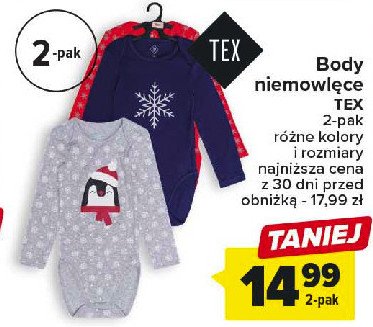 Body niemowl臋ce d艂ugi r臋kaw Tex promocja