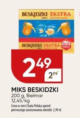 Miks beskidzki Bielmar promocja w Chata Polska