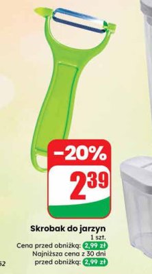 Skrobak do jarzyn promocja w Dino