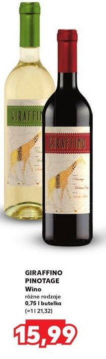 Wino GIRAFFINO promocja