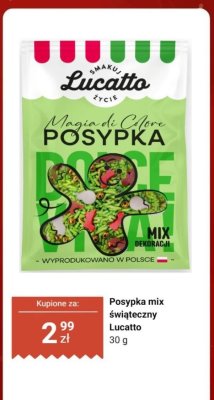 Posypka mix świąteczny  promocja w Dino