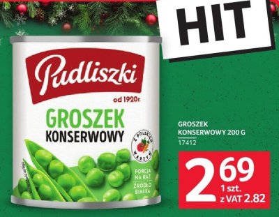 Groszek konserwowy 200 g promocja w Selgros