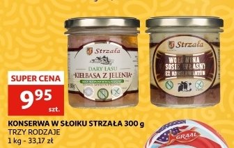 Kie艂basa z jelenia z dodatkiem mi臋sa wieprzowego Dary lasu promocja