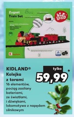 Kolejka z torami 16 el. Kidland promocja