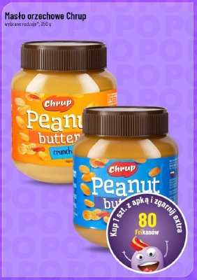 Masło orzechowe Chrup promocja w POLOmarket