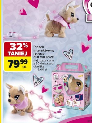 Piesek interaktywny LOOMY CHI CHI LOVE promocja w Carrefour