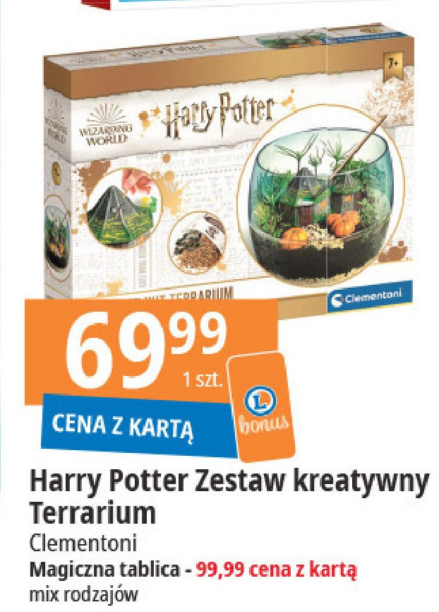 Tablica magiczna harry potter wizarding world Clementoni promocja
