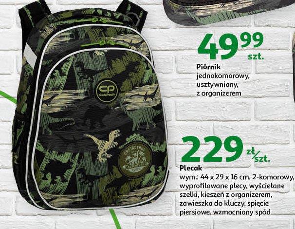 Plecak 2-komorowy adventure park Coolpack promocja