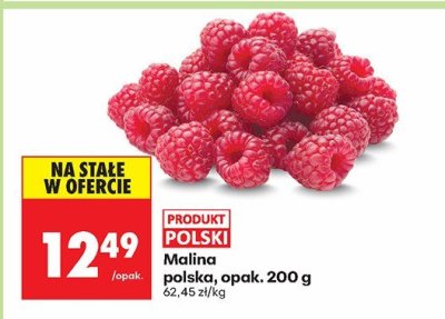 Malina polska promocja w Biedronka