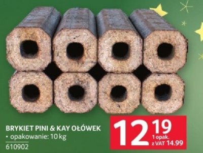 Brykiet pini & kay ołówek promocja w Selgros