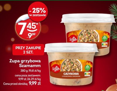 Zupa grzybowa Szamamm promocja w Żabka