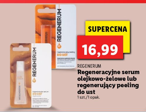 Peeling do ust Regenerum promocja