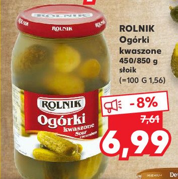 Og贸rki kwaszone Rolnik promocja