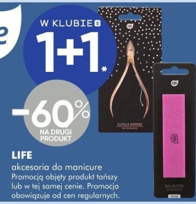 Akcesoria do manicure LIFE promocja w Super-Pharm
